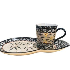 Temptations Old World Mug and Dessert Set